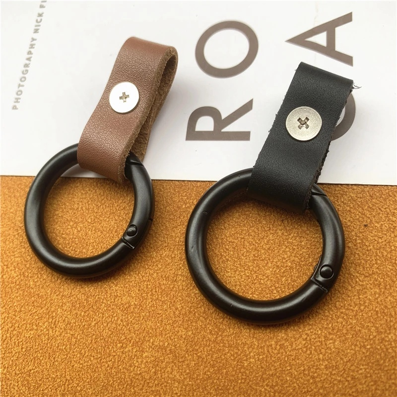 Dây Đeo Điện Thoại / Chìa Khóa Bằng Da Bò Handmade Chất Lượng Cao