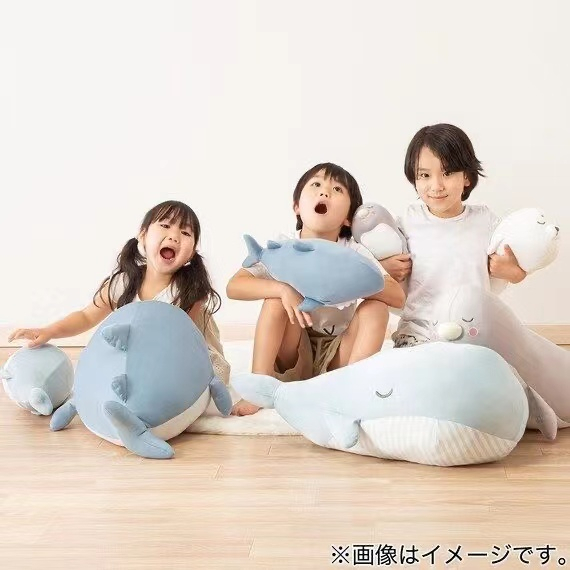 Nhà hạnh phúc ~ Yideli NITORI Nhật Bản Gối mát mẻ Ice Silk Búp bê mát mẻ Cảm ứng Búp bê mát mẻ Đồ ch