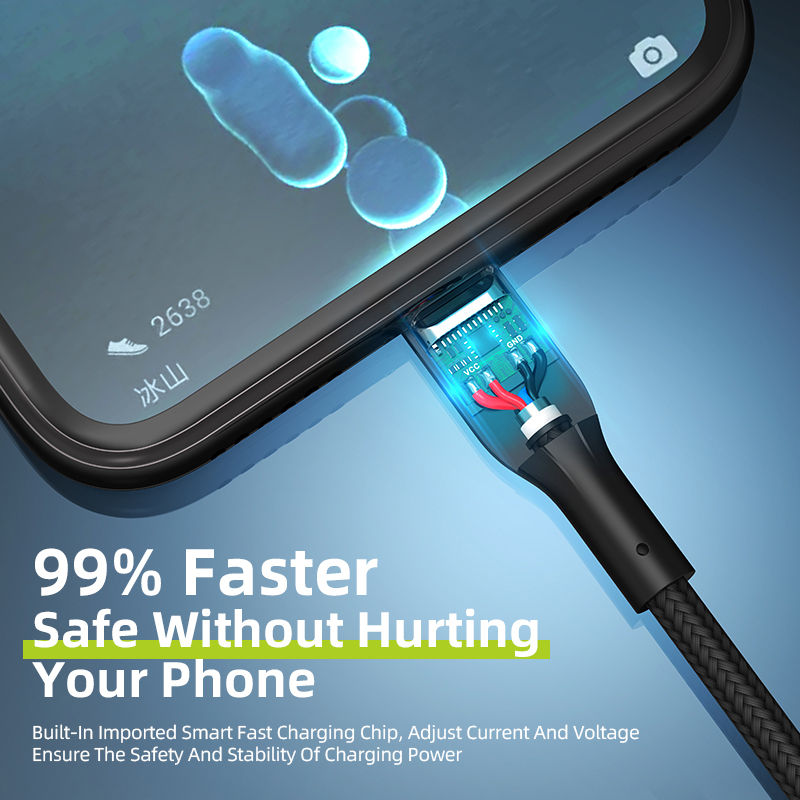 Dây Cáp Sạc Nhanh USB Sang Type C Cho Điện Thoại Huawei P40 Pro Mate 30 Xiaomi Samsung