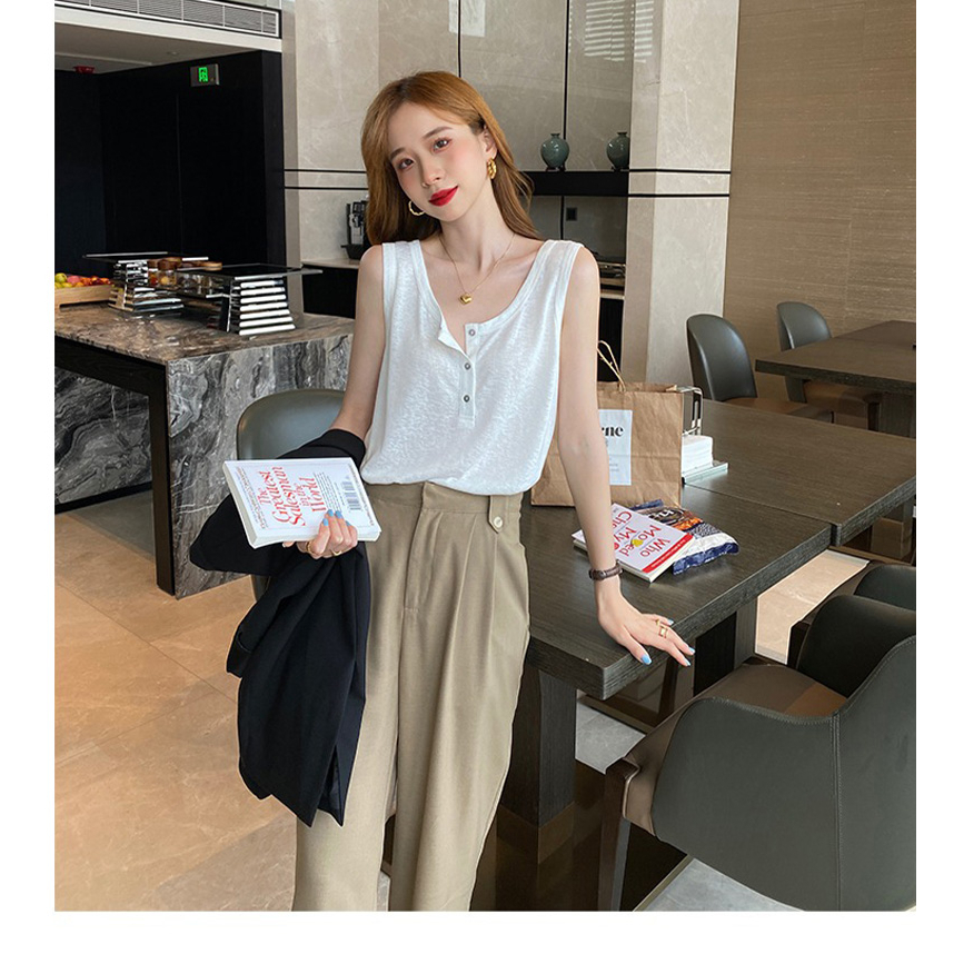 Aphrod Áo Thun Cotton Ngắn Tay Thời Trang Mùa Hè Dành Cho Nữ