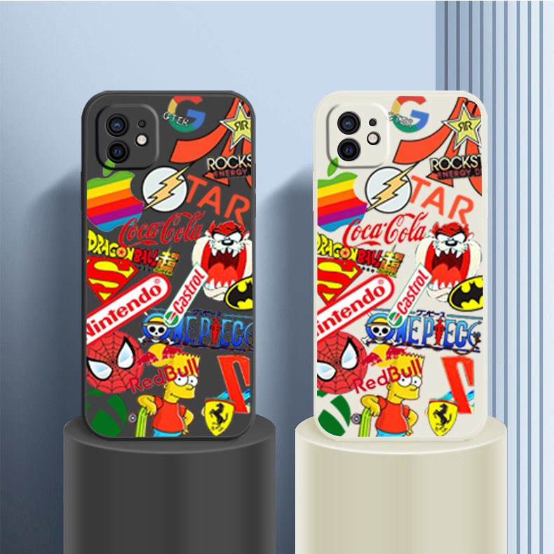 Ốp Điện Thoại Silicon TPU Mềm Chống Sốc Họa Tiết Coca Cola Graffiti Cho Tecno Spark 10 Pro 10C 5G Pova 5 4 3 2 Neo 2 LE7
