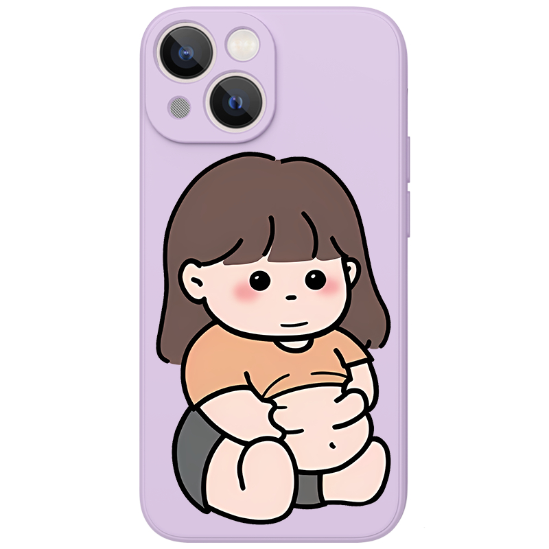 Ốp lưng GUMAN Mềm hoạt hình cặp đôi dễ thương đẹp Cho iPhone 15 14 13 12 11 Pro Max SE 2020 X XR XS 8 7 ip 6S 6 Plus kute XYB1646