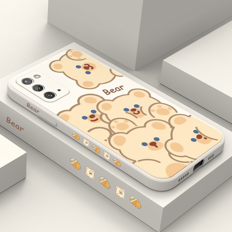 Ốp Điện Thoại Silicon Dẻo Họa Tiết Chú Thỏ Cho Samsung Galaxy Note 5G 20 10 9 Ultra Plus