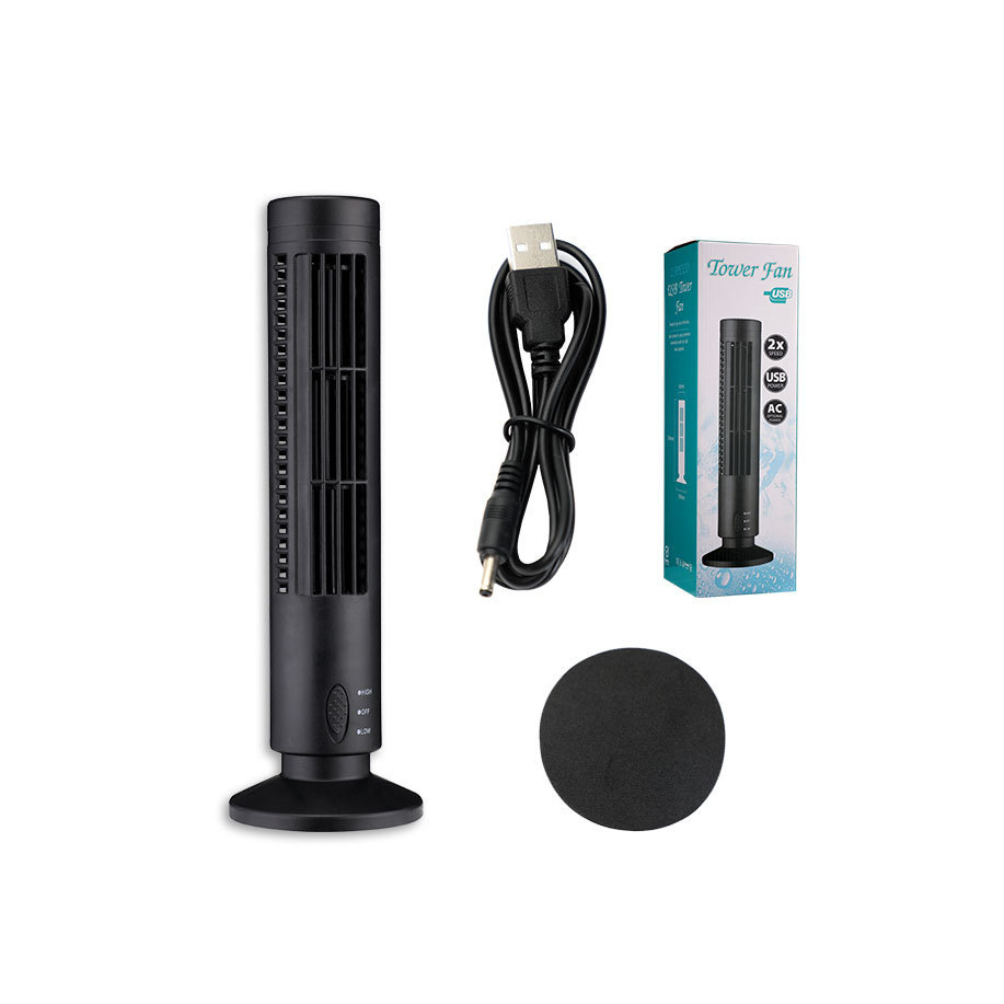 Quạt Làm Mát Mini Không Cánh Dạng Đứng Để Bàn Văn Phòng / Nhà Mới