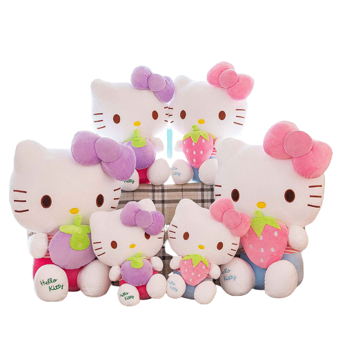 Đồ chơi nhồi bông METOO mèo Hello Kitty 30cm/ 40cm/ 50cm đáng yêu