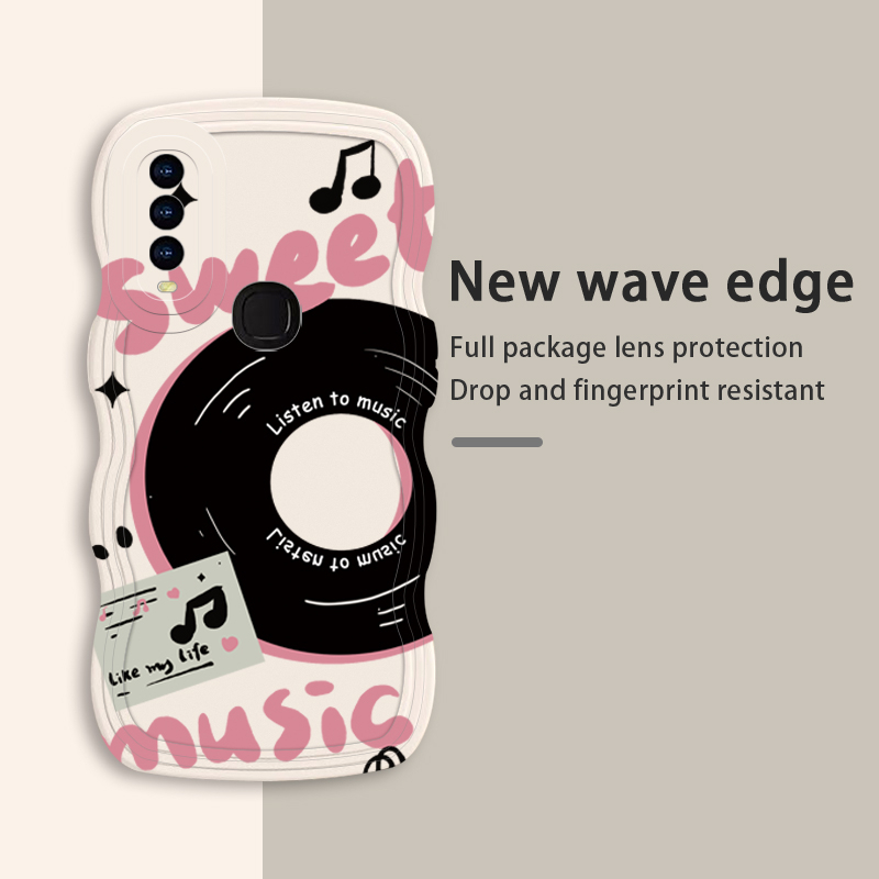 Ôp Điện Thoại Họa Tiết graffiti Thời Trang Chống Rơi Cho vivo y15s y20 y30 y11 y17 y91c y91 y21 y12s y01 Ốp