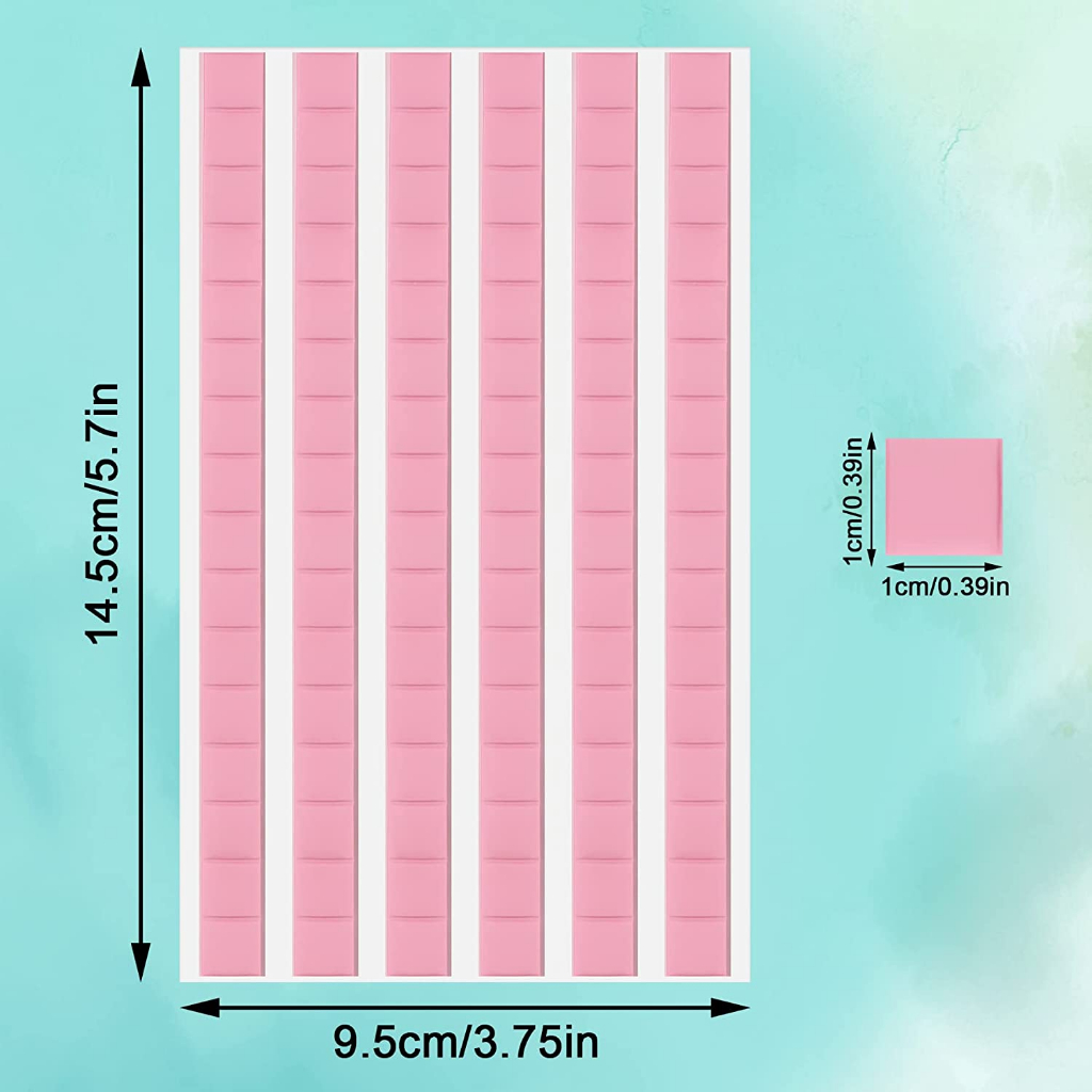 Keo đa năng nail dán móng 96 miếng - Keo đất sét nail, keo đa năng gắn móng giả tập vẽ , keo xanh dán móng giả-keo dán chuyên dụng cho dân làm móng