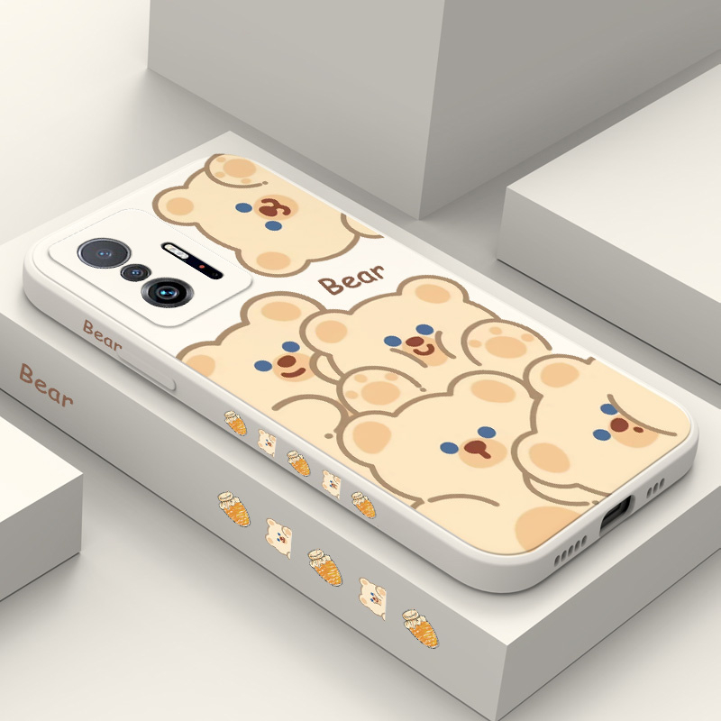 Bao Da Điện Thoại Hình Thỏ Cho xiaomi mi 13t 12t 11t 10t pro lite mi 9t pro Ốp