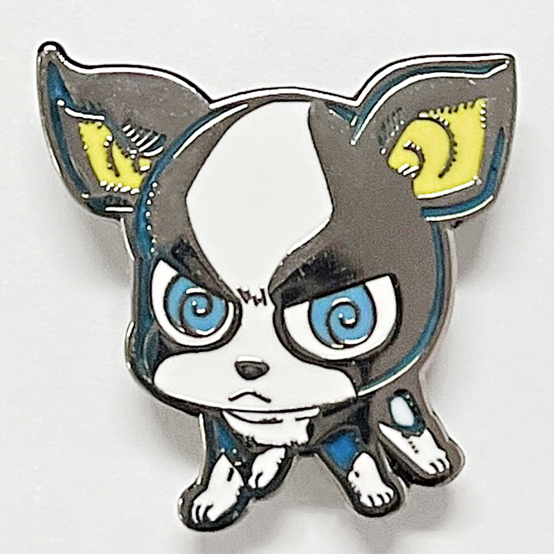 JoJo Kỳ Dị Phiêu Lưu Chó iggy Men pin anime Động Vật Huy Hiệu Trâm Cài Trang Sức Ba Lô Phụ Kiện