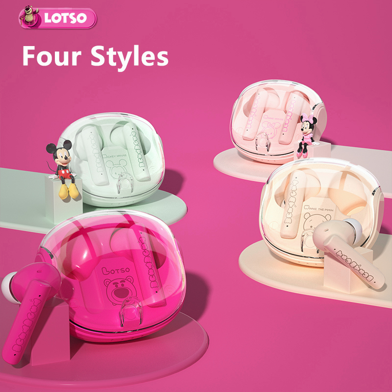 DISNEY Tai Nghe Nhét Tai Không Dây Bluetooth 5.3 HD LY-611 Có Micro Âm Thanh Stereo Sống Động