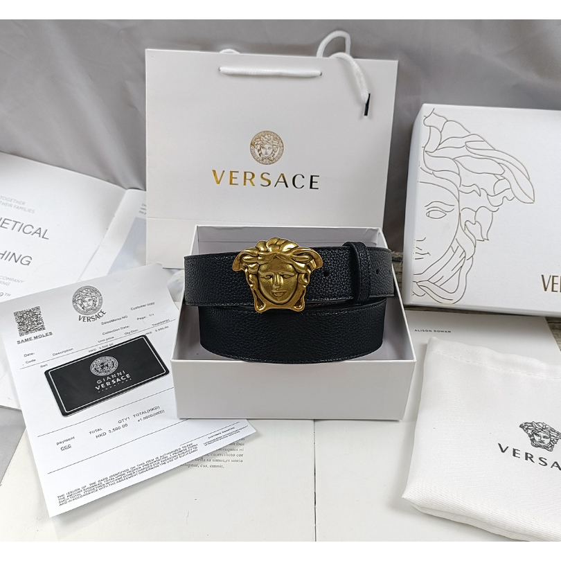 Thắt Lưng Versace Thời Trang Công Sở Thanh Lịch Cho Nam
