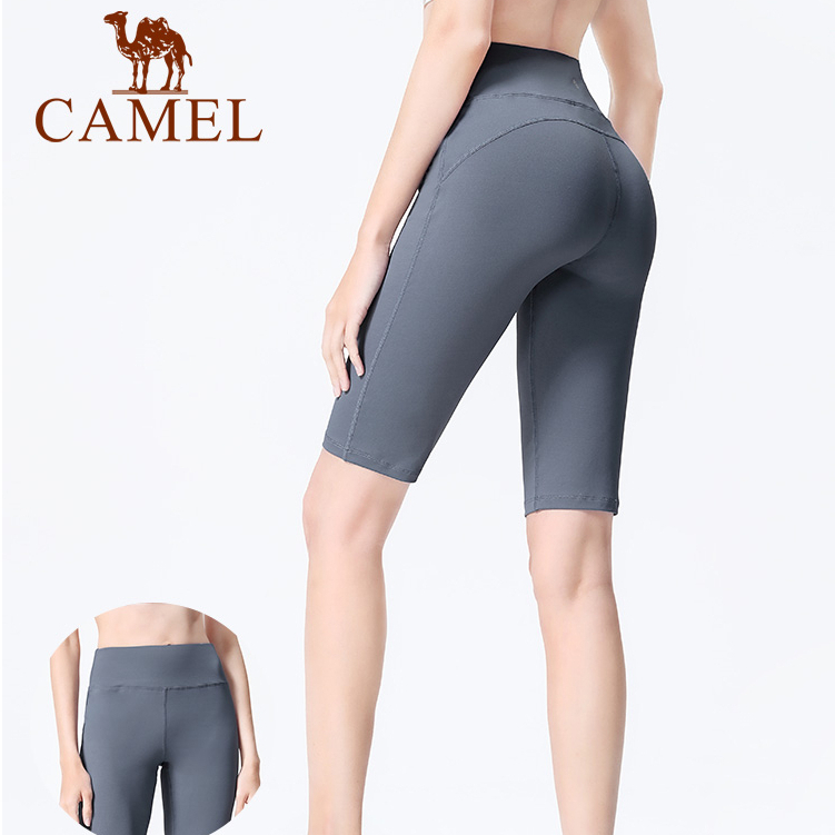 Quần short CAMEL phong cách thể thao thời trang cho nữ