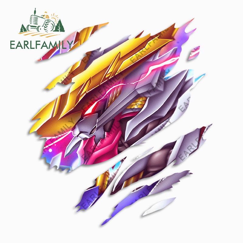 Earlfamily Đề Can vinyl Chống Thấm Nước Dán Xe Hơi / Xe Máy / Cửa Sổ / Xe Tải Kích Thước 13Cmx11.5Cm