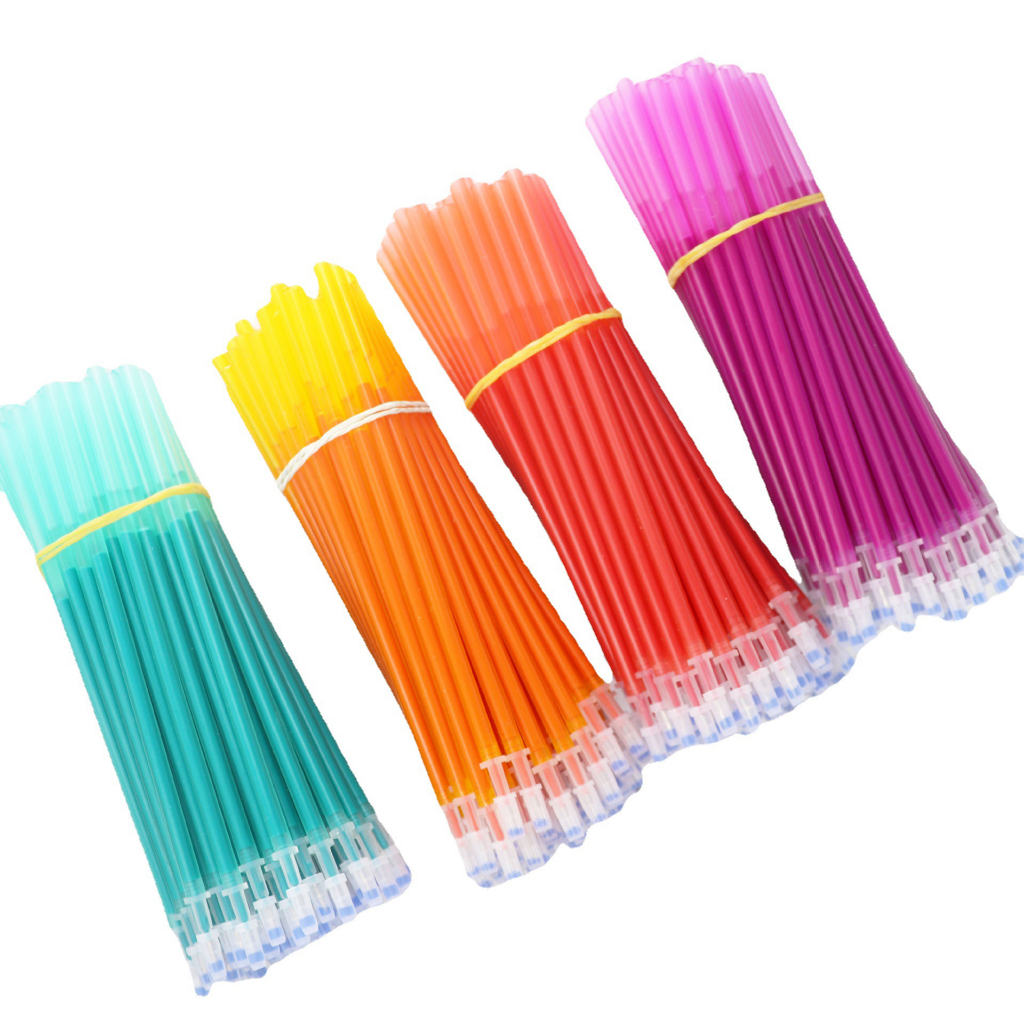 Bộ 50 Ruột Bút Thay Thế Dài 13cm Nhiều Màu Sắc