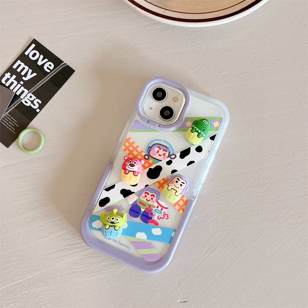 Ốp Điện Thoại Có Giá Đỡ Hình Gấu Cho Iphone 13 14 Pro Max 11 iPhone12 Pro Max