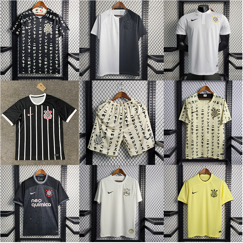 Áo Thun Bóng Đá Corinthian Size S-2XL