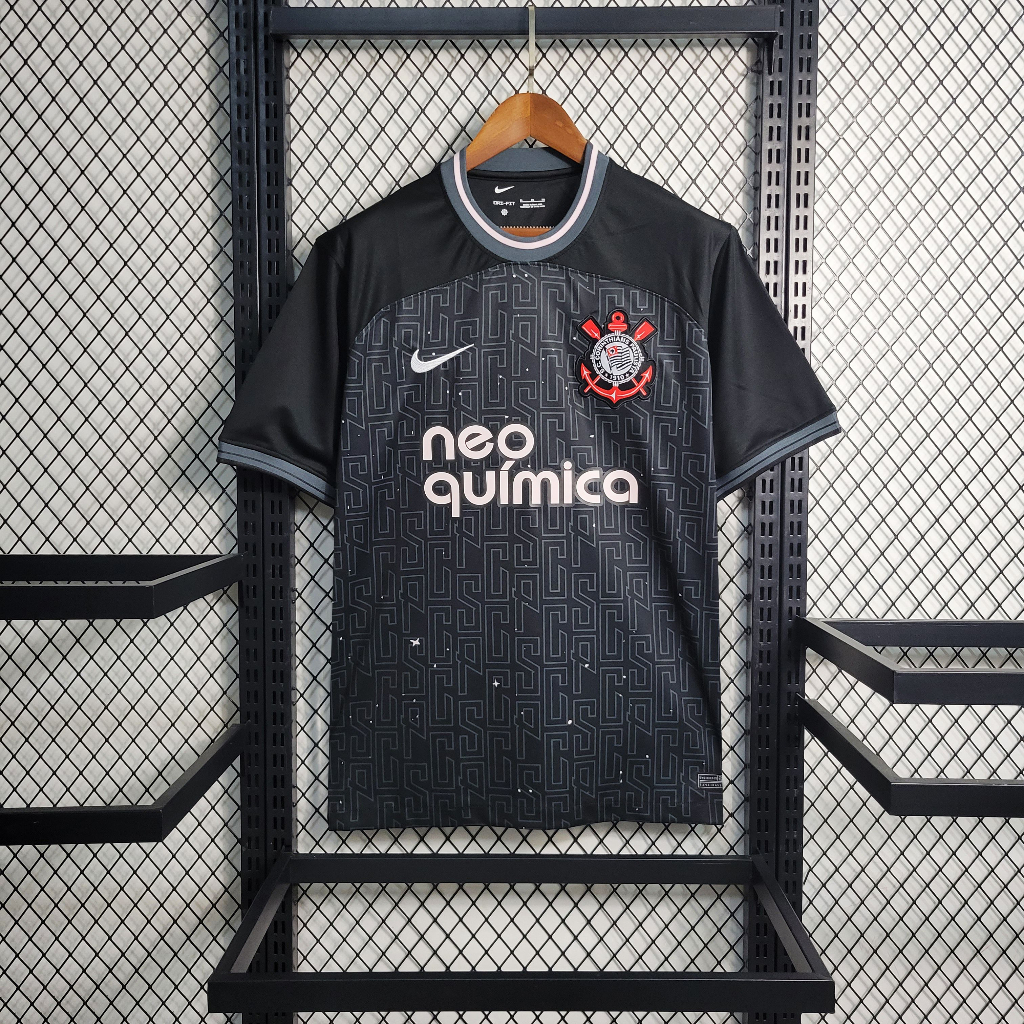 Áo Thun Bóng Đá 23 24 Corinthians X Nhật Bản Size S-2XL