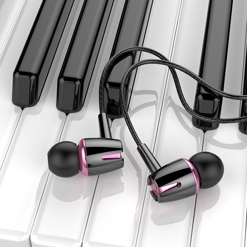 Tai Nghe Bass Nhét Tai Có Dây 3.5mm Kèm mic