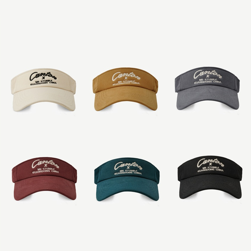 Mũ Lưỡi Trai Hở Chóp Thêu Chữ Phong Cách Hàn Quốc Cho Nữ