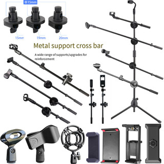 Phụ Kiện Giá Đỡ Micro Quay Video Trực Tiếp Có Chân tripod Bằng Kim Loại
