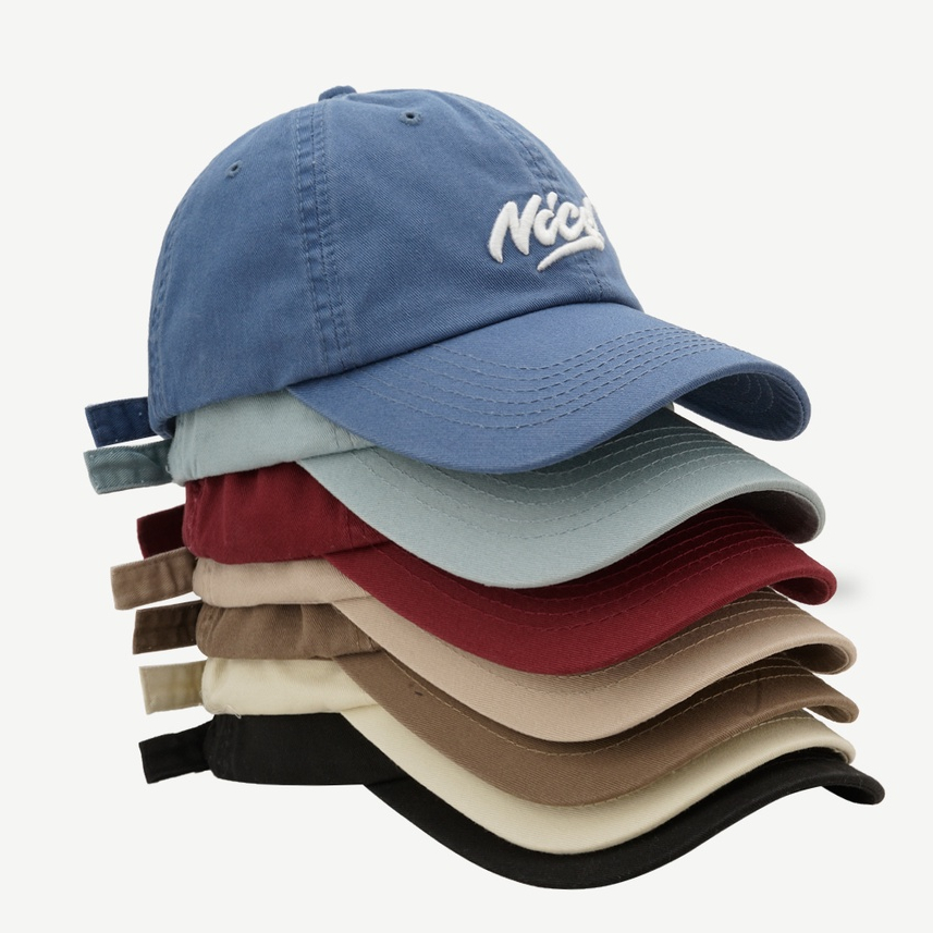 Mũ Lưỡi Trai Thêu Chữ Phong Cách Hàn Quốc Cá Tính Cho Nữ