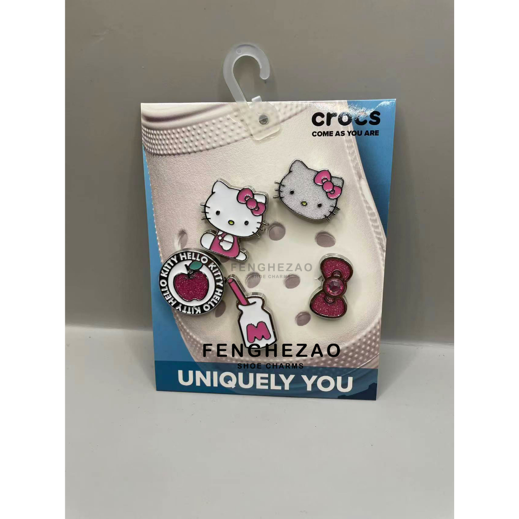 sticker dép crocs jibbitz Crocs Túi Đựng Giày Dép crocs Bằng Kim Loại kt cat set (Không Bao Gồm Giấy Jammed) charm dép crocs charm gắn dép jibitz cross charm crocs set chamr dép crocs phụ kiện dép cross jibbitz crocs chính hãng phụ kiện dép crocs