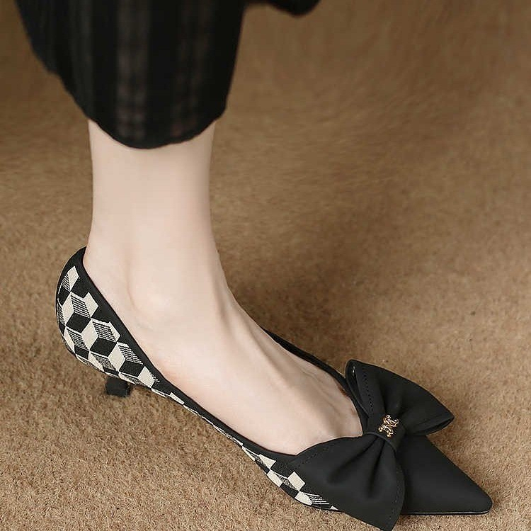 Giày Cao Gót Mũi Nhọn Thời Trang Dành Cho Nữ / Size 35-40