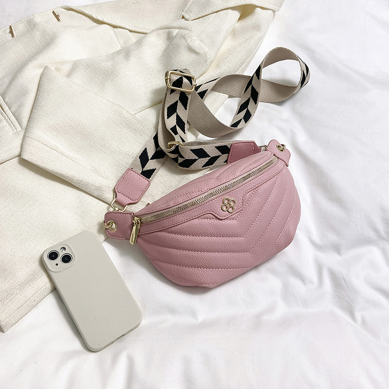 Túi Da PU Đeo Chéo Ngực Sức Chứa Lớn Thời Trang Hàn Quốc Cổ Điển Cho Nữ