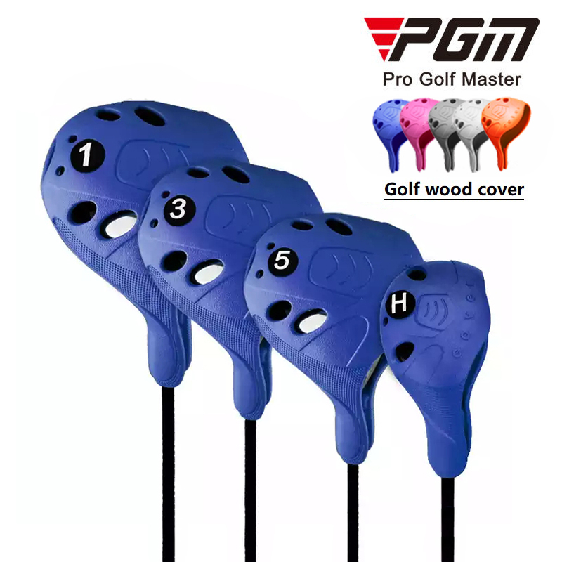 Vỏ Bọc Bảo Vệ Đầu Gậy Đánh golf Số 1 3 5 Bằng Chất Liệu TPE Đàn Hồi Tốt Chống Va Chạm Giặt Được