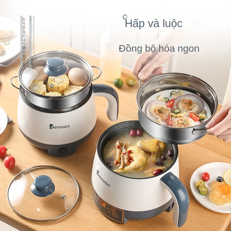Nồi Nấu Ăn Điện Tử Cỡ Nhỏ Chuyên Dùng Cho Học Sinh 1-2 Người