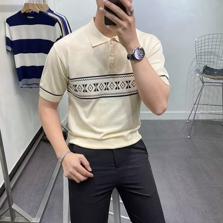 Áo Thun POLO Tay Ngắn Size M-3xl Thời Trang Mùa Hè Cho Nam