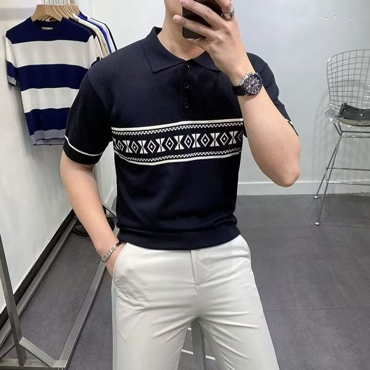 Áo Thun POLO Tay Ngắn Size M-3xl Thời Trang Mùa Hè Cho Nam