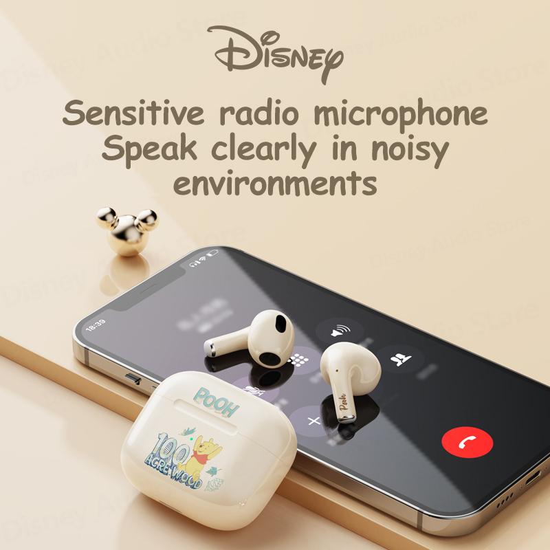 DISNEY Tai nghe không dây Âm Thanh hifi lf-818 hd Tích Hợp Mic Dung Lượng Pin Lớn