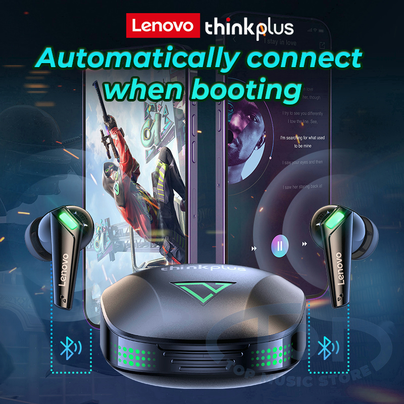 Tai nghe Bluetooth Lenovo XT85 Disney Mavel Tai nghe gaming không dây Bluetooth 5.3 Âm Thanh Nổi Tai Nghe Nhét Tai Không Dây Có Mic