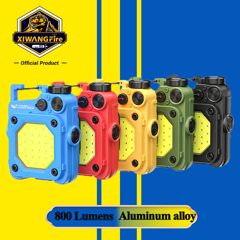 Đèn Pin XIWANGFIRE Mini Bằng Hợp Kim Nhôm Từ Tính Có Móc Khóa Tùy Chỉnh Tiện Dụng