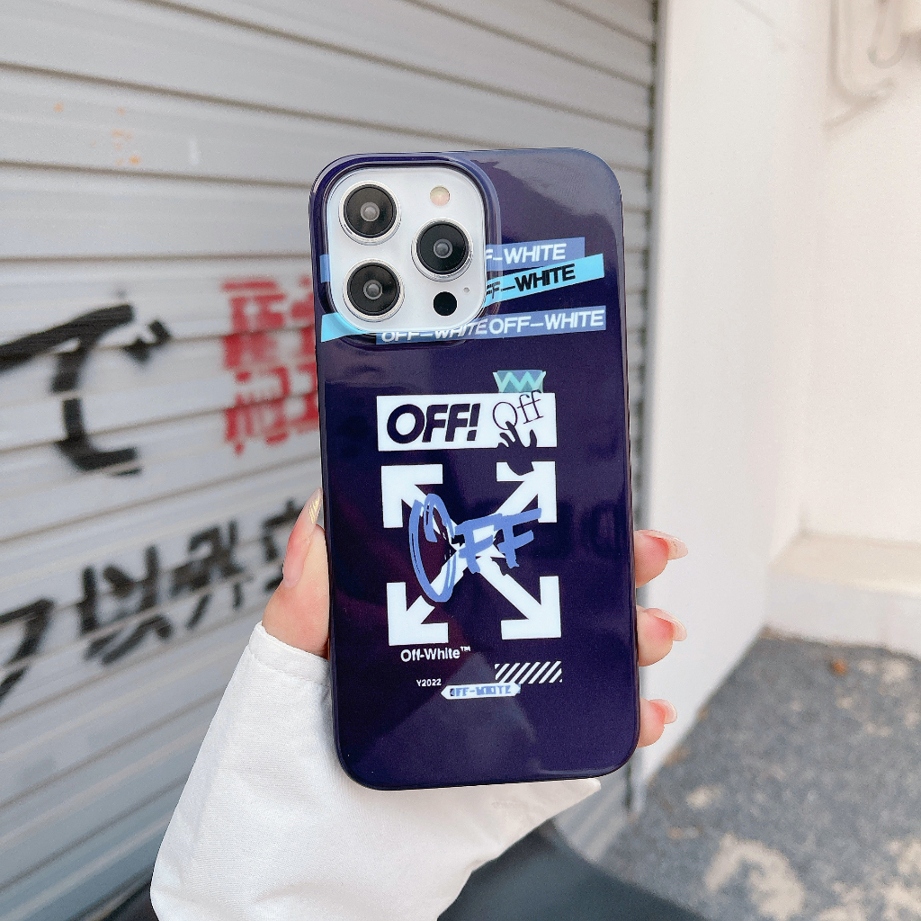 OFFWHITE Ốp Điện Thoại Silicone Dẻo In Hình Off White Chống Rơi Vỡ Cho iPhone 11 12 13 14 pro max 12 pro max 13 pro max 14 pro max