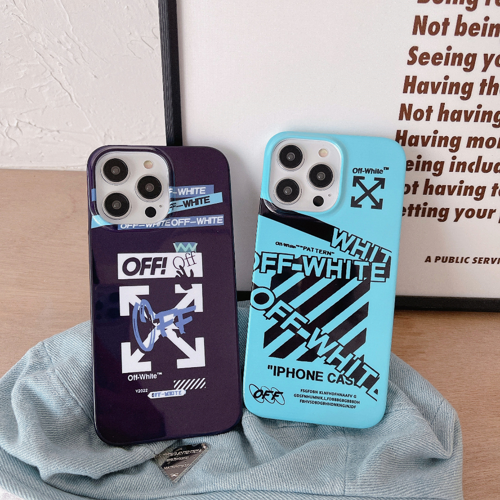 OFFWHITE Ốp Điện Thoại Silicone Dẻo In Hình Off White Chống Rơi Vỡ Cho iPhone 11 12 13 14 pro max 12 pro max 13 pro max 14 pro max