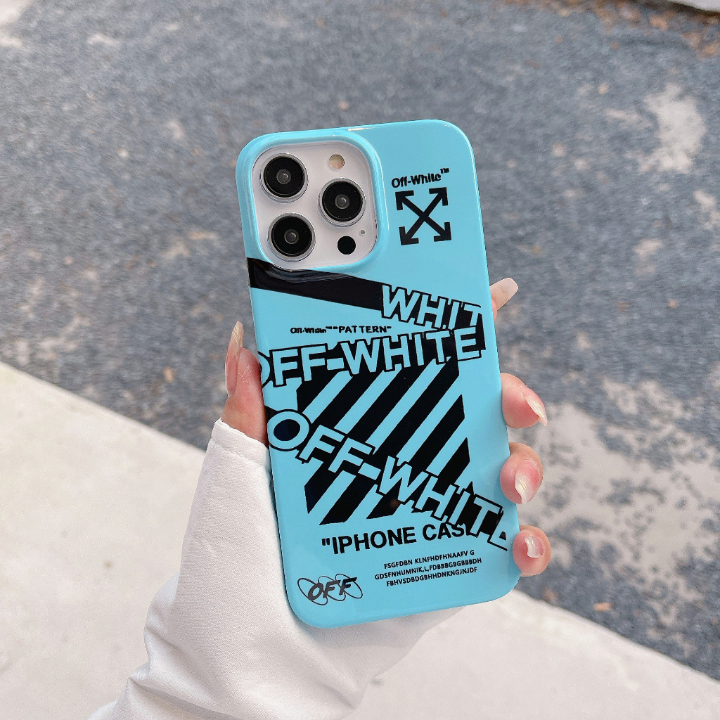 OFFWHITE Ốp Điện Thoại Silicone Dẻo In Hình Off White Chống Rơi Vỡ Cho iPhone 11 12 13 14 pro max 12 pro max 13 pro max 14 pro max