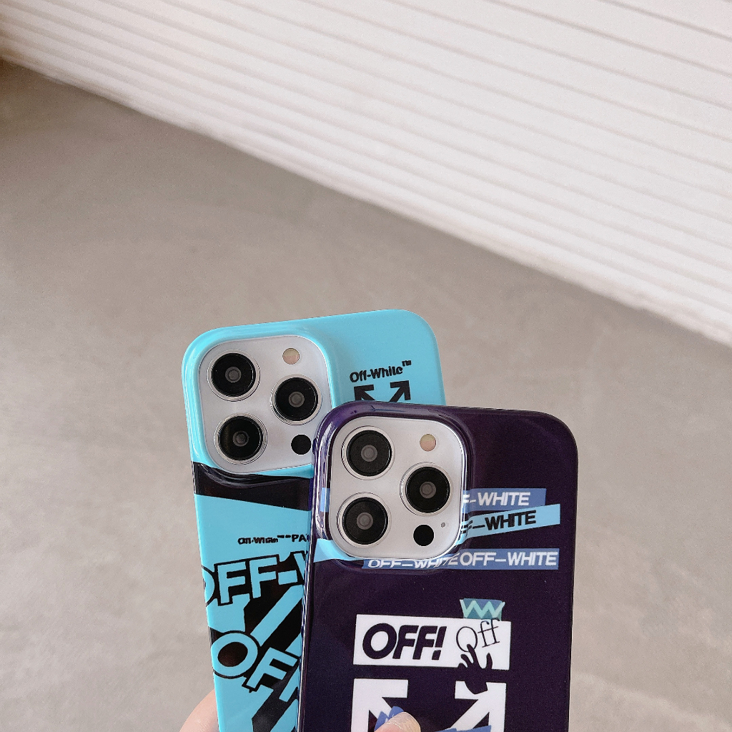 OFFWHITE Ốp Điện Thoại Silicone Dẻo In Hình Off White Chống Rơi Vỡ Cho iPhone 11 12 13 14 pro max 12 pro max 13 pro max 14 pro max