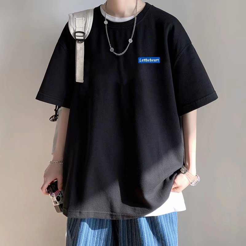 Áo thun nam cổ tròn dáng rộng giản dị phù hợp với mọi lứa tuổi giảm giá mùa hè cxmin05.vn
