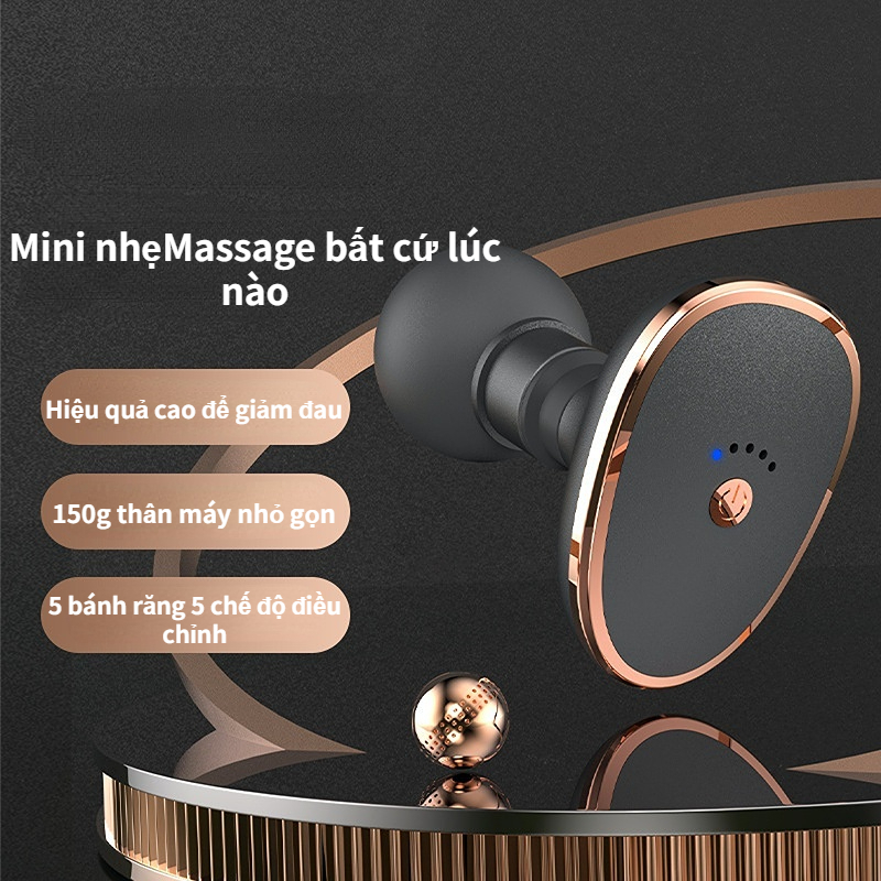 Máy Mát Xa Mini Giúp Thư Giãn Cơ Bắp Và Lưng Khi Tập Thể Dục