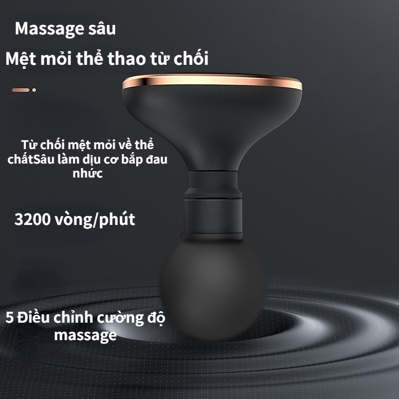 Máy Mát Xa Mini Giúp Thư Giãn Cơ Bắp Và Lưng Khi Tập Thể Dục