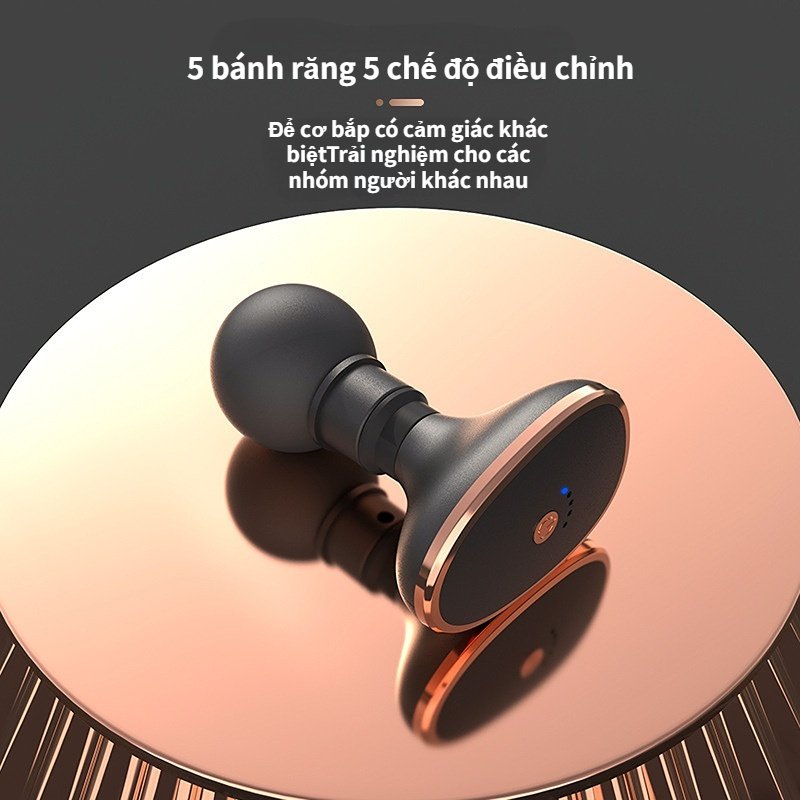 Máy Mát Xa Mini Giúp Thư Giãn Cơ Bắp Và Lưng Khi Tập Thể Dục