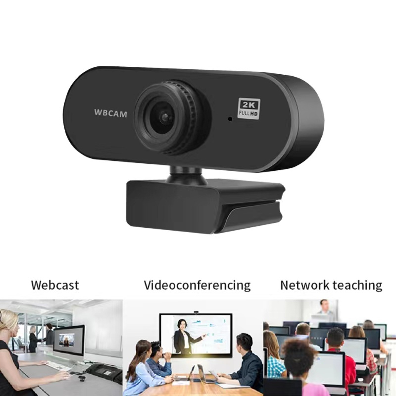 Webcam EVEBOT USB 1080p tự động lấy nét kèm mic chất lượng cao