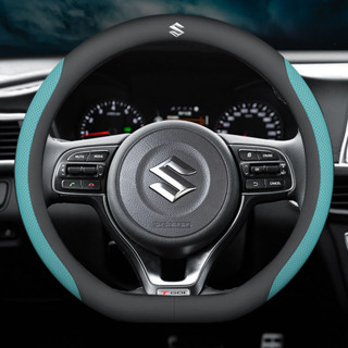 Bọc Vô Lăng Xe Thể Thao Da Chống Trơn Trượt Cho Suzuki Swift Grand Vitara Pro Jimny Ertiga SX4 Alto APV XL7 Ignis 2023 2022 2021 2020 Phụ Kiện Ô Tô Nội Thất