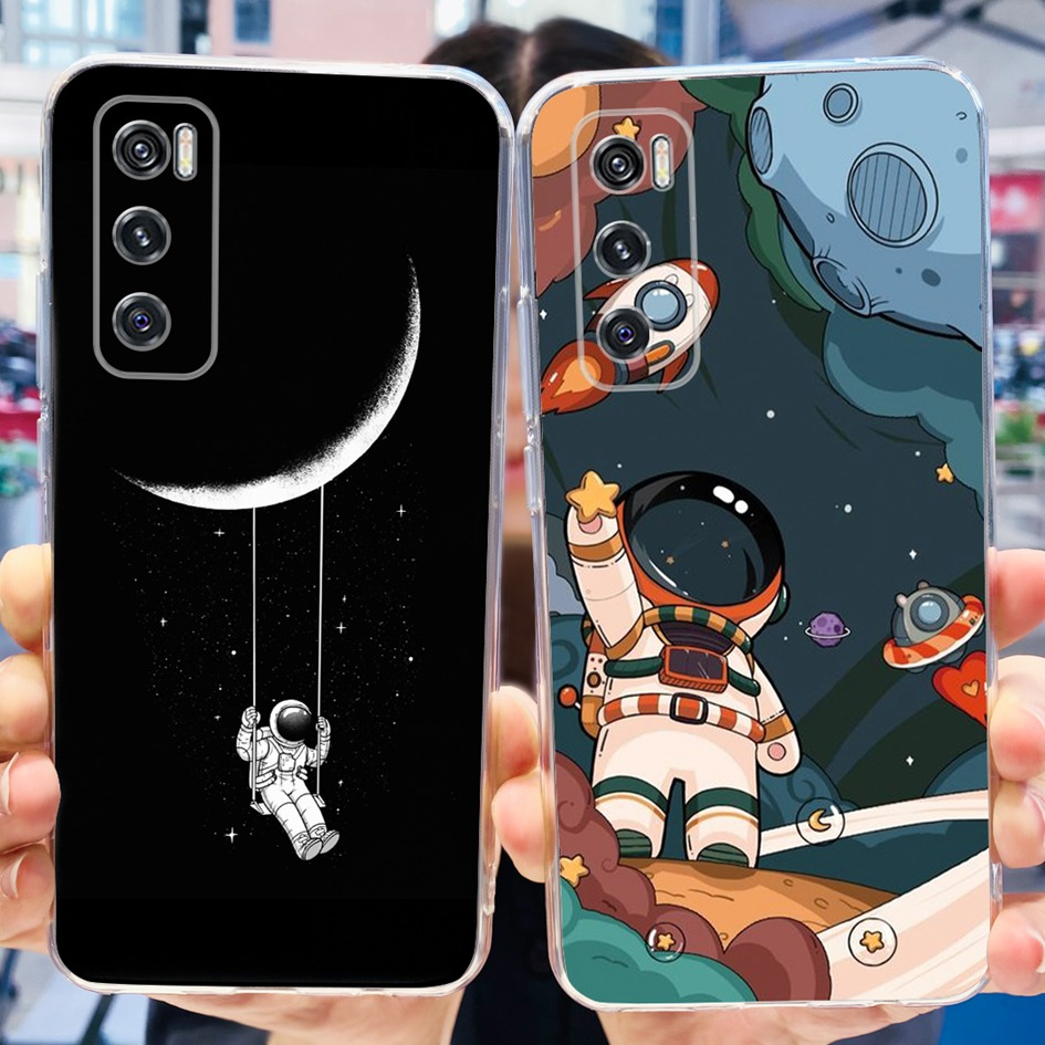 Ốp Điện Thoại Silicon Mềm In Hình Hoa Thời Trang Cho Vivo V20 SE V2022 V2023 VivoV20 SE V20SE 6.44 inch