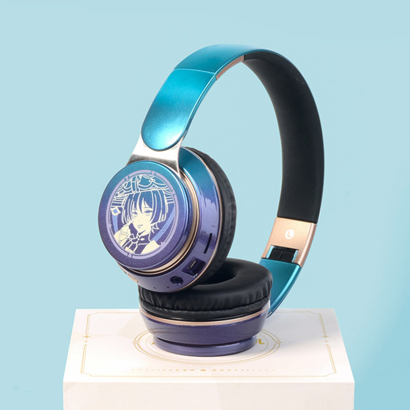 Tai Nghe Chụp Tai Bluetooth Không Dây Hỗ Trợ Thẻ TF Ba Chế Độ Thoải Mái