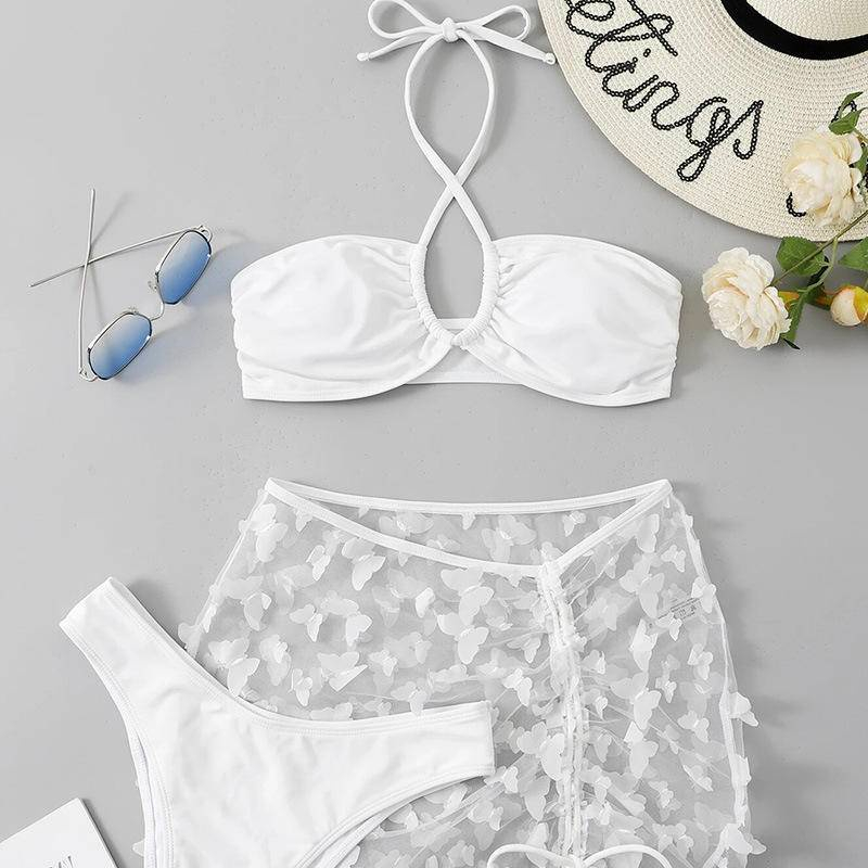 Bộ bikini Ba Mảnh Họa Tiết Hoa Phong Cách Âu Mỹ Quyến Rũ Cho Nữ | BigBuy360 - bigbuy360.vn
