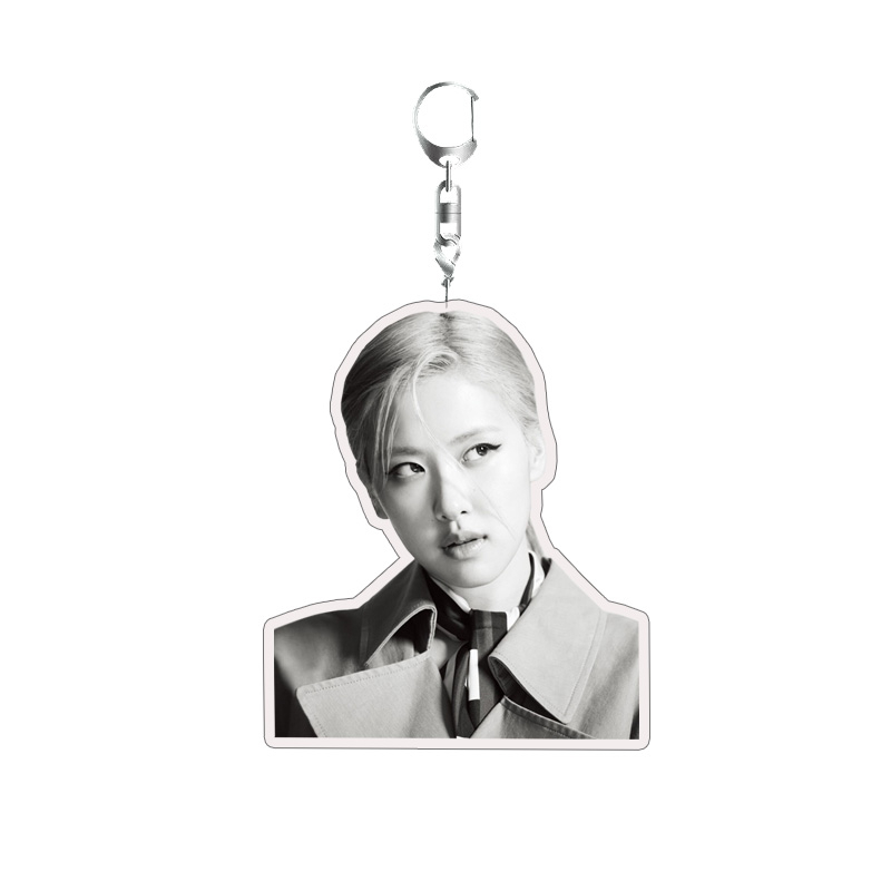 Móc Khóa Acrylic Hình BLACKPINK JENNIE ROSE LISA JISOO