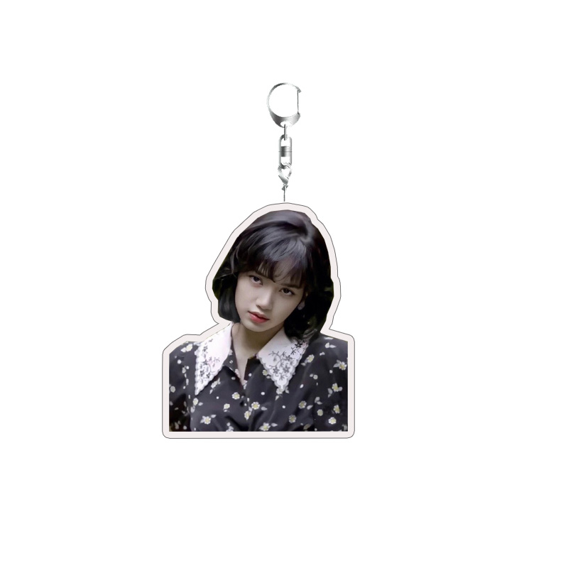 Móc Khóa Acrylic Hình BLACKPINK JENNIE ROSE LISA JISOO